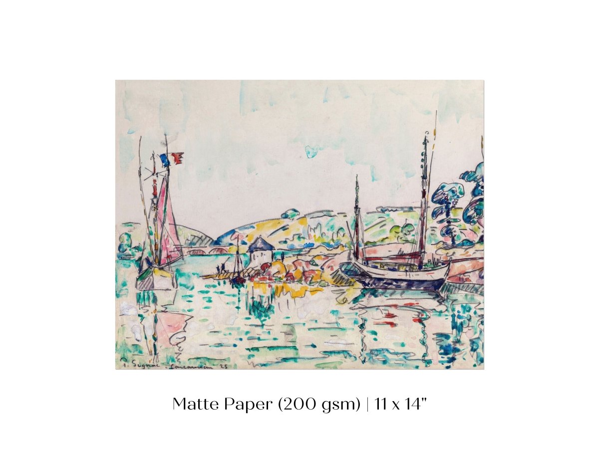Concarneau | P63 - Single Art Prints - Piccolo Fiore Prints