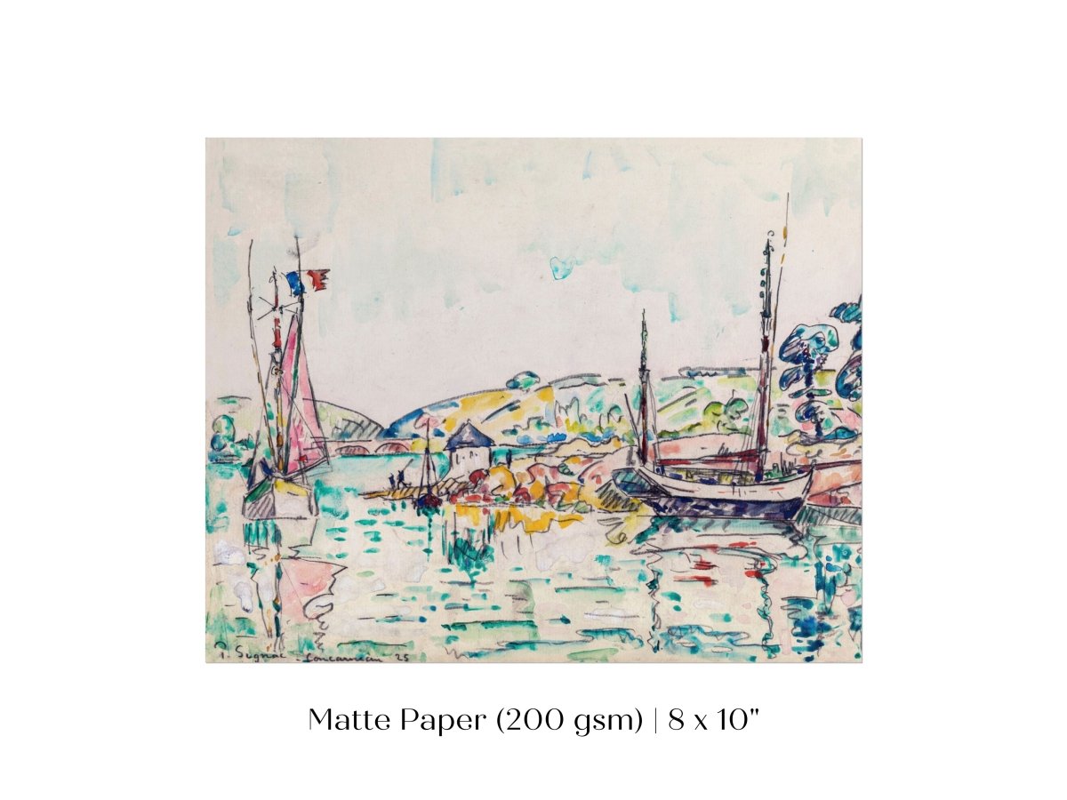 Concarneau | P63 - Single Art Prints - Piccolo Fiore Prints