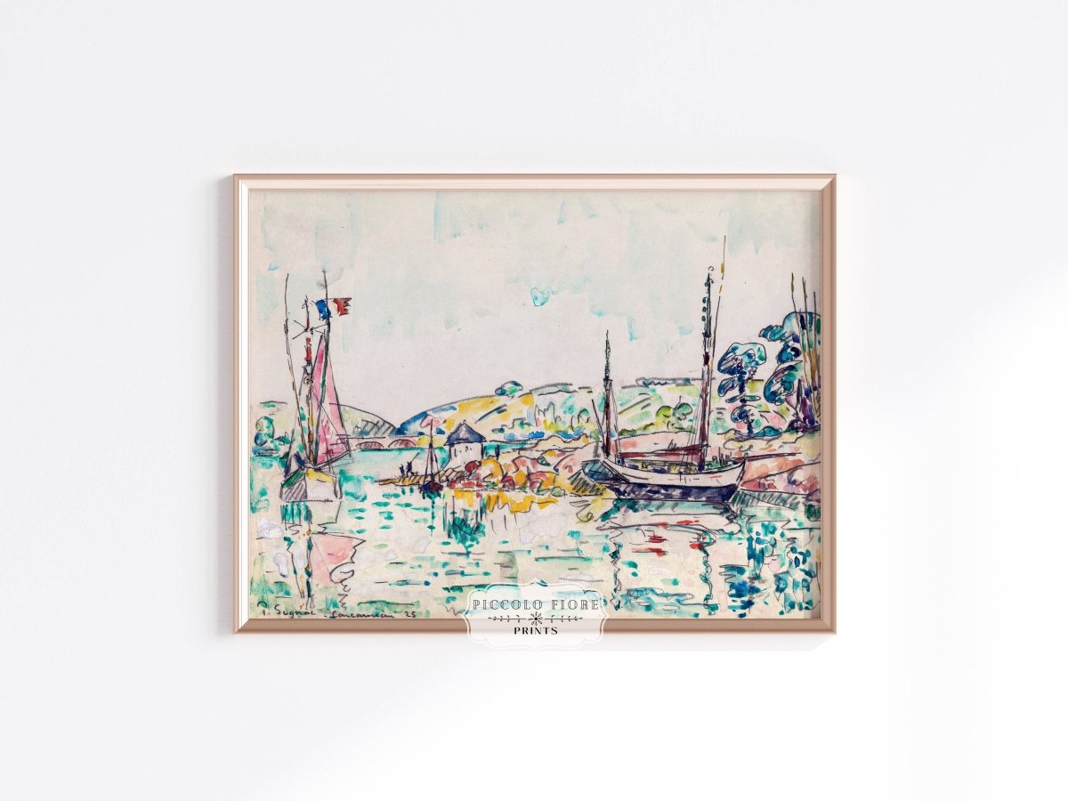 Concarneau | P63 - Single Art Prints - Piccolo Fiore Prints