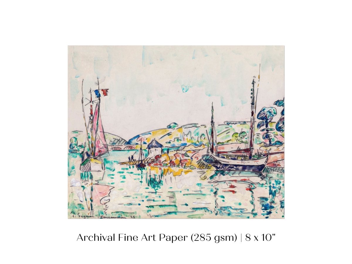 Concarneau | P63 - Single Art Prints - Piccolo Fiore Prints
