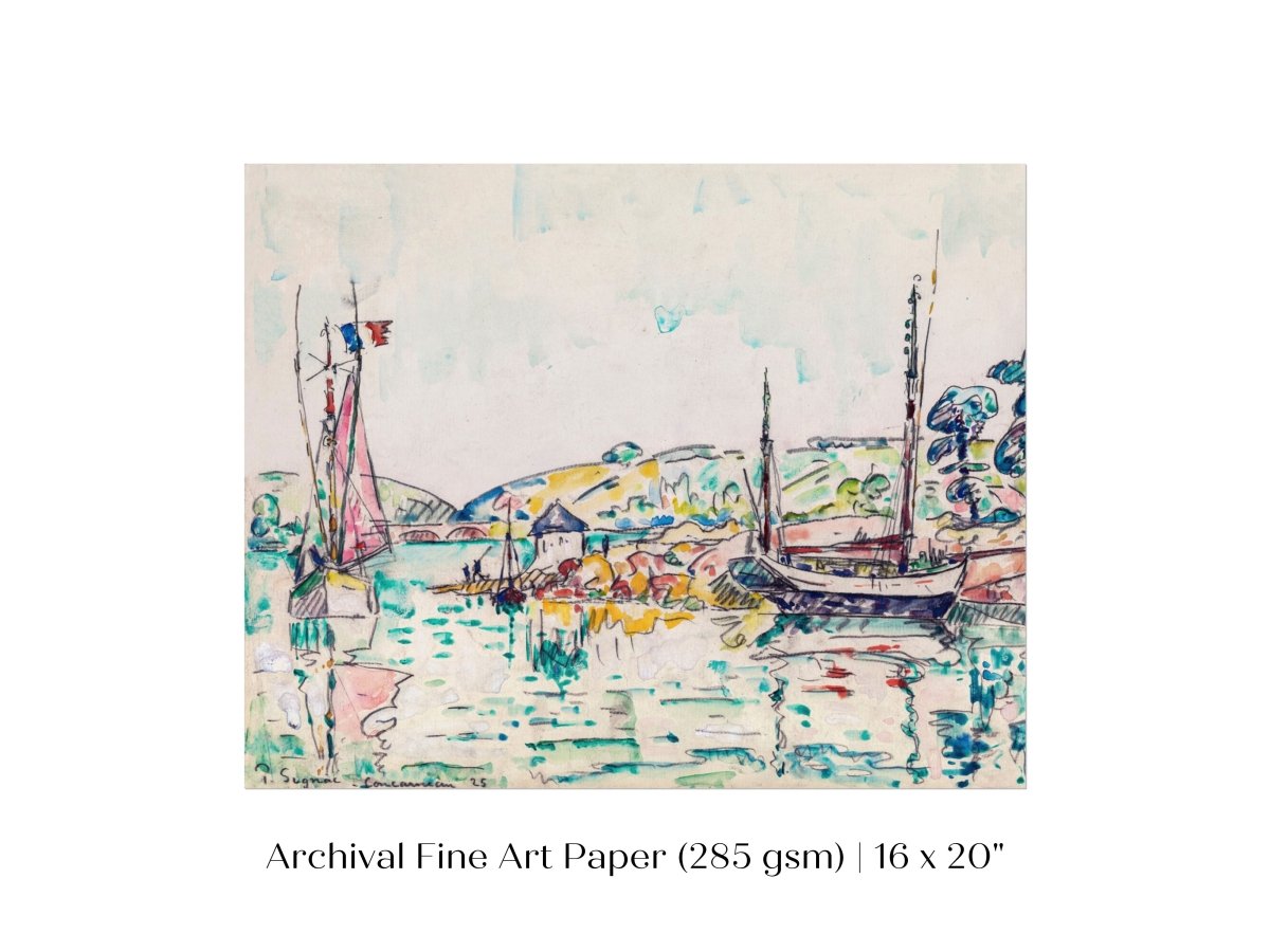 Concarneau | P63 - Single Art Prints - Piccolo Fiore Prints