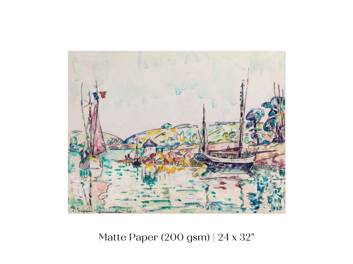 Concarneau | P63 - Single Art Prints - Piccolo Fiore Prints