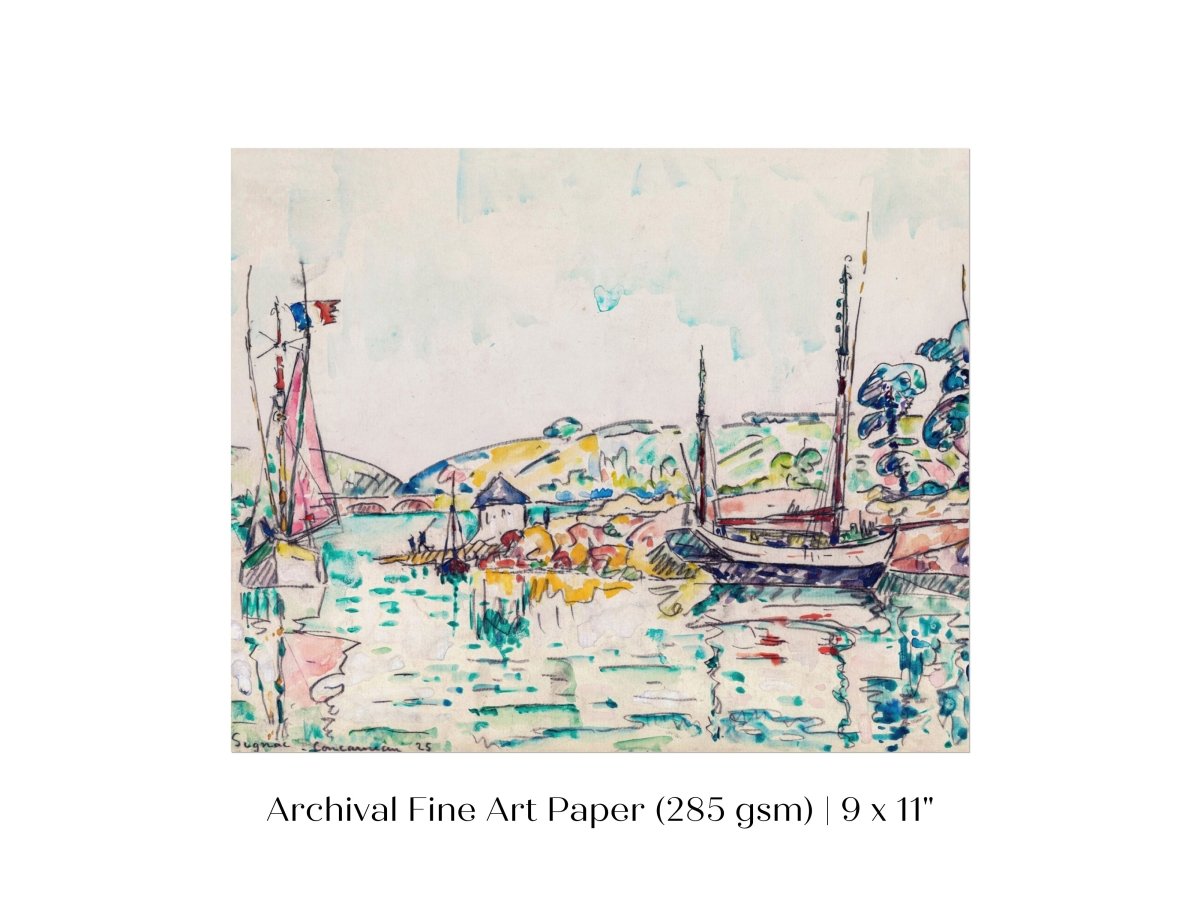 Concarneau | P63 - Single Art Prints - Piccolo Fiore Prints