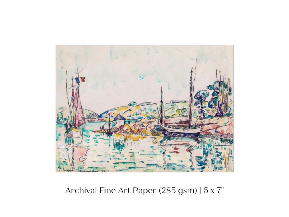 Concarneau | P63 - Single Art Prints - Piccolo Fiore Prints