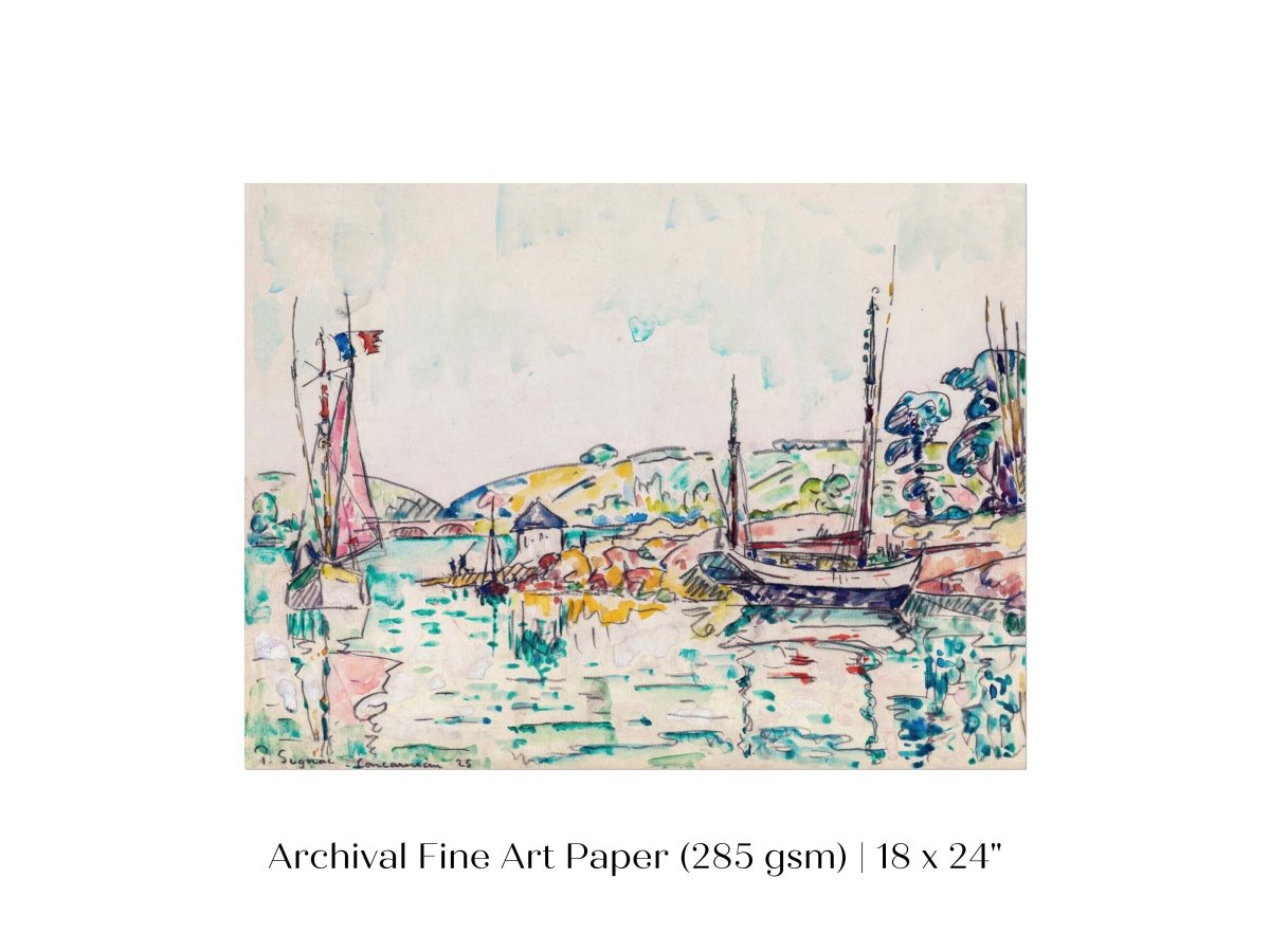 Concarneau | P63 - Single Art Prints - Piccolo Fiore Prints
