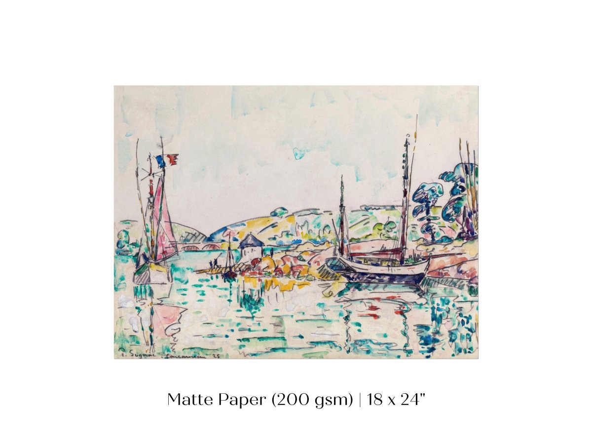 Concarneau | P63 - Single Art Prints - Piccolo Fiore Prints