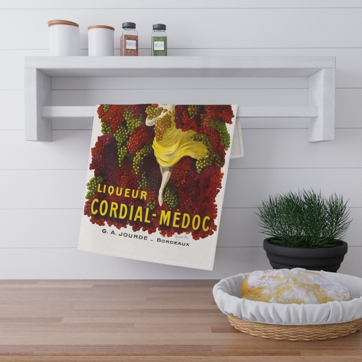 Cordial - Médoc | Tea Towel - Tea Towel - Piccolo Fiore Prints