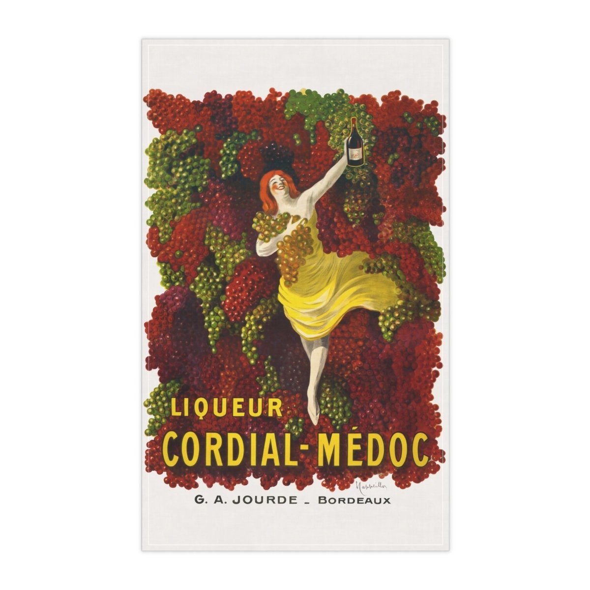 Cordial - Médoc | Tea Towel - Tea Towel - Piccolo Fiore Prints
