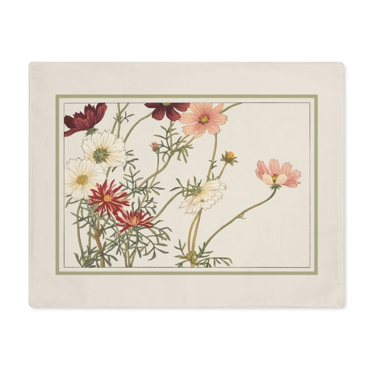 Cosmos | Placemat - Cotton Twill Placemat - Piccolo Fiore Prints