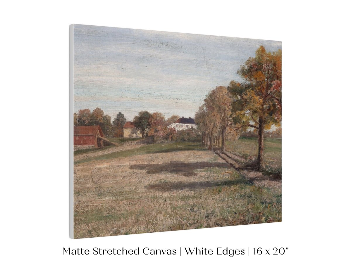 Country Manor House | P449 - Single Art Prints - Piccolo Fiore Prints