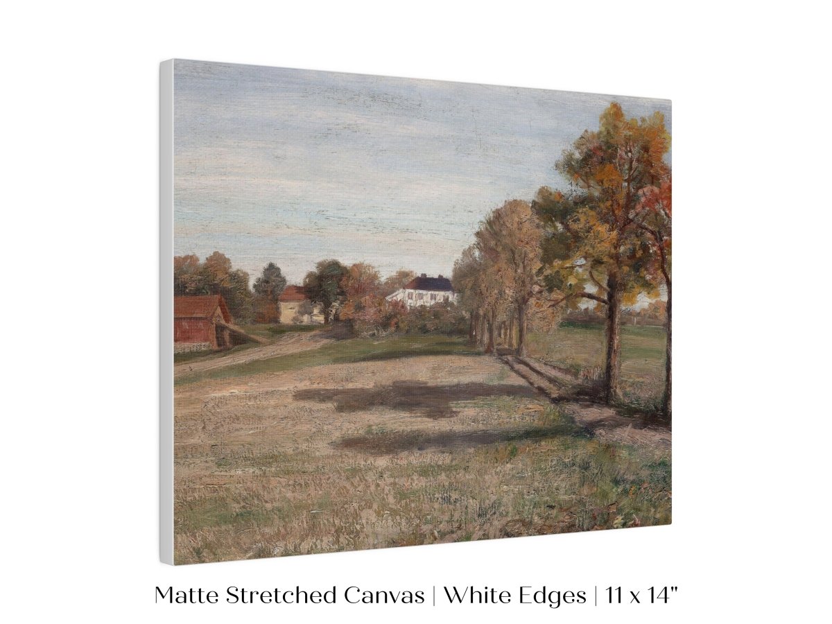 Country Manor House | P449 - Single Art Prints - Piccolo Fiore Prints