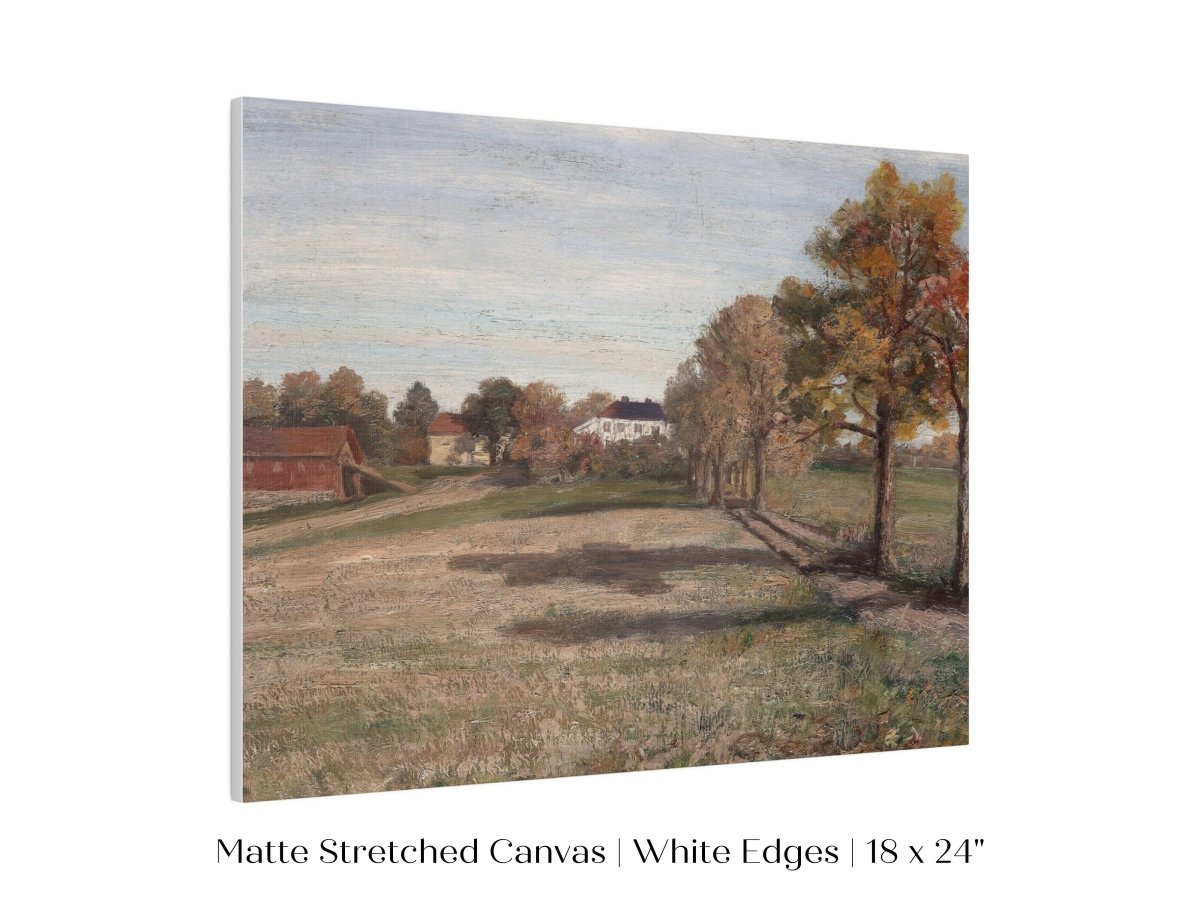 Country Manor House | P449 - Single Art Prints - Piccolo Fiore Prints