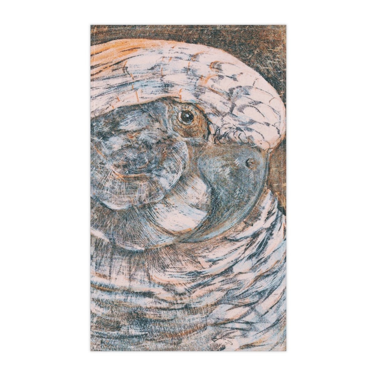 Coy Cockatoo | Tea Towel - Tea Towel - Piccolo Fiore Prints