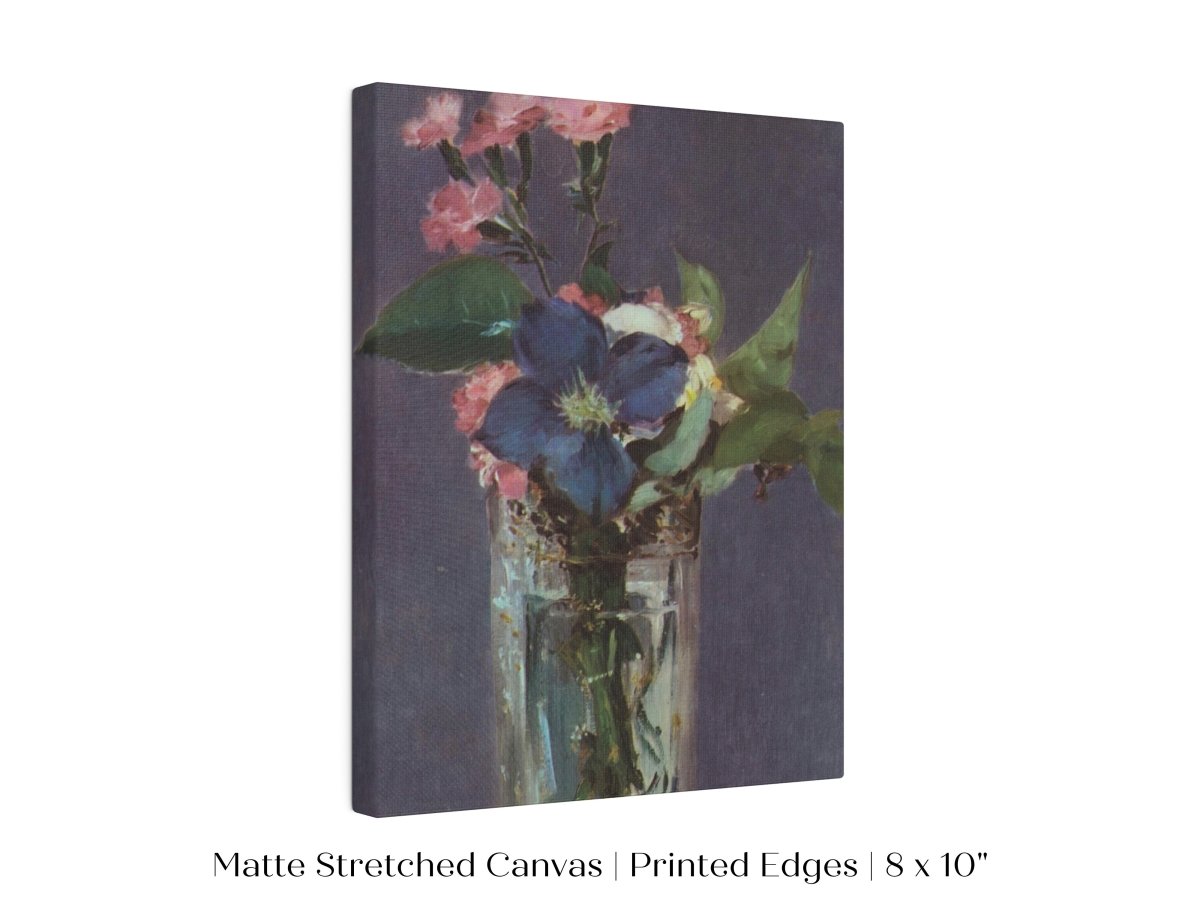 Crystal Vase of Flowers | P473 - Single Art Prints - Piccolo Fiore Prints
