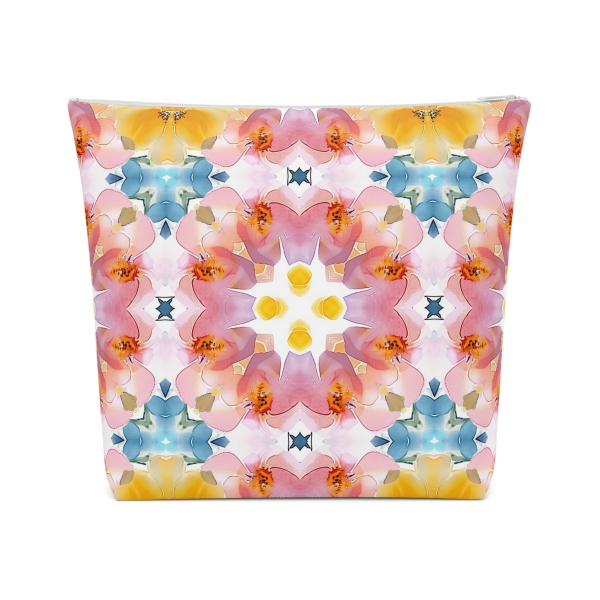 Daisy Bloom | Cotton Cosmetic Bag - Cotton Cosmetic Bag - Piccolo Fiore Prints
