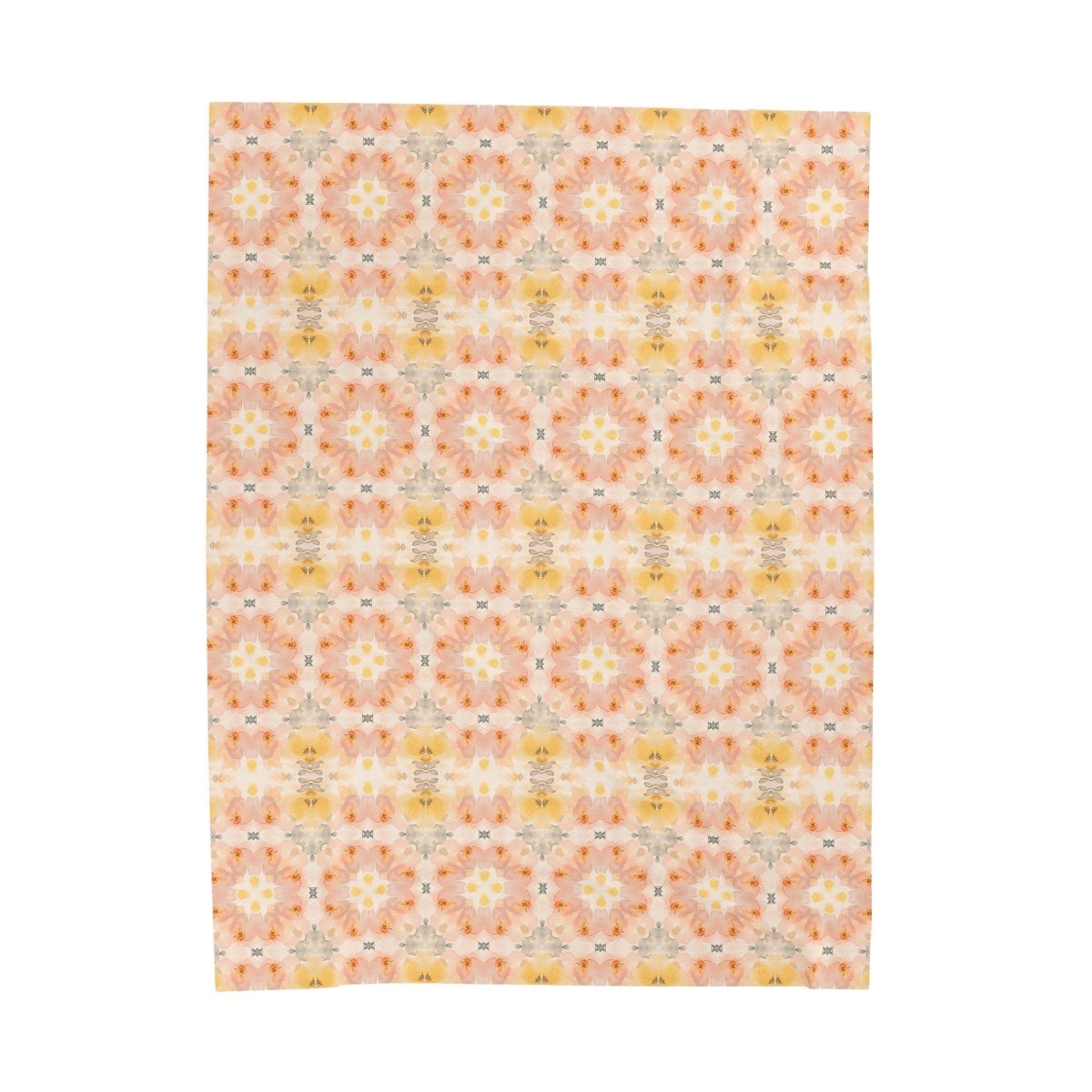 Daisy Bloom | Minky Throw Blanket - Minky Throw Blanket - Piccolo Fiore Prints