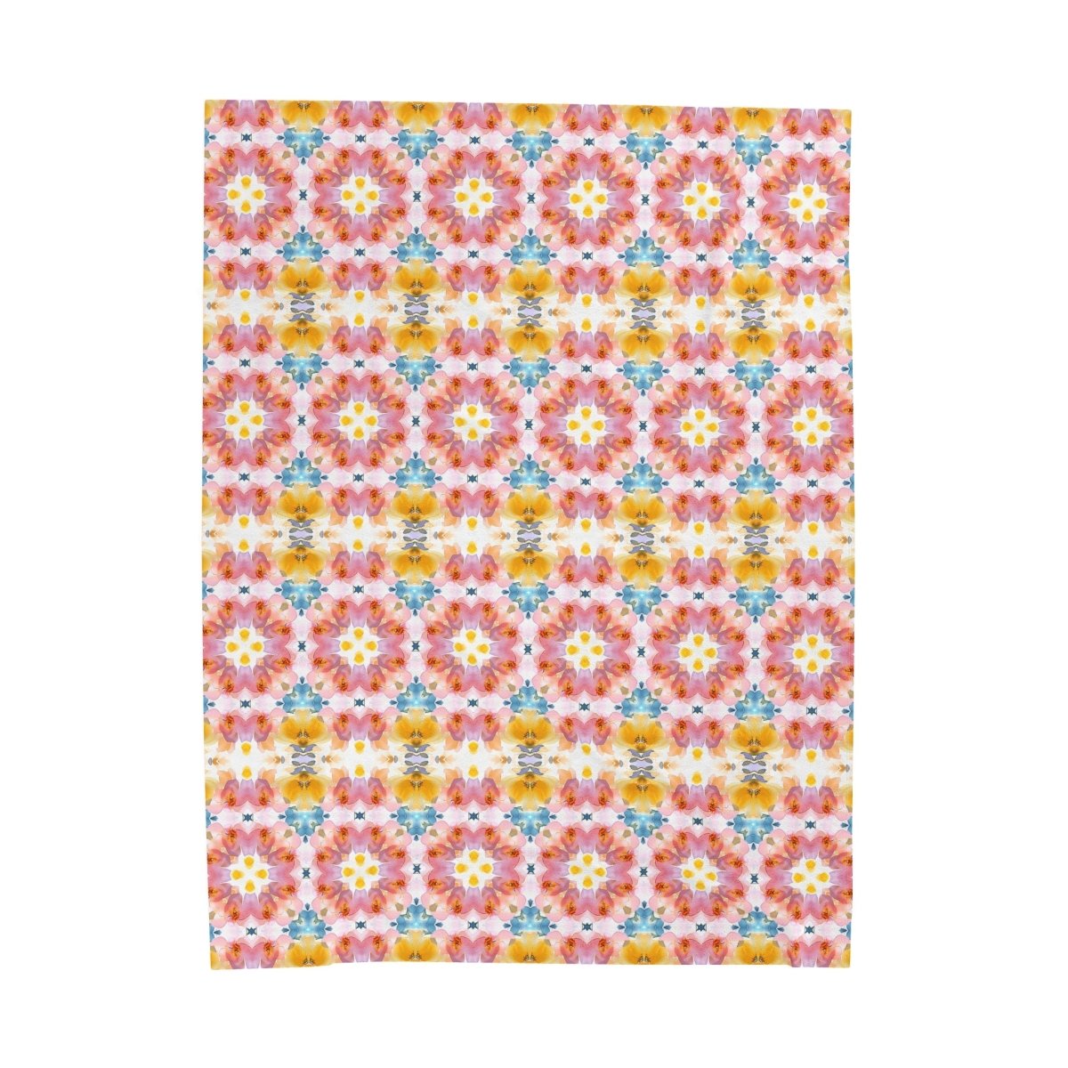 Daisy Bloom | Minky Throw Blanket - Minky Throw Blanket - Piccolo Fiore Prints