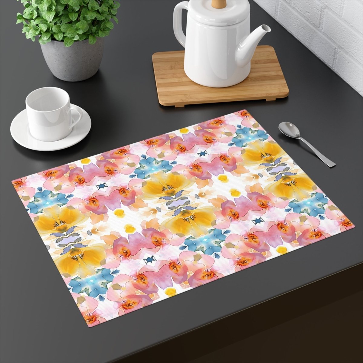 Daisy Bloom | Placemat - Cotton Twill Placemat - Piccolo Fiore Prints