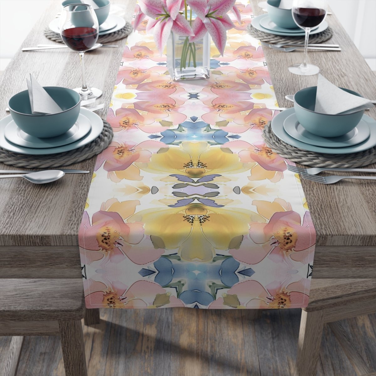 Daisy Bloom | Table Runner - Table Runner - Piccolo Fiore Prints