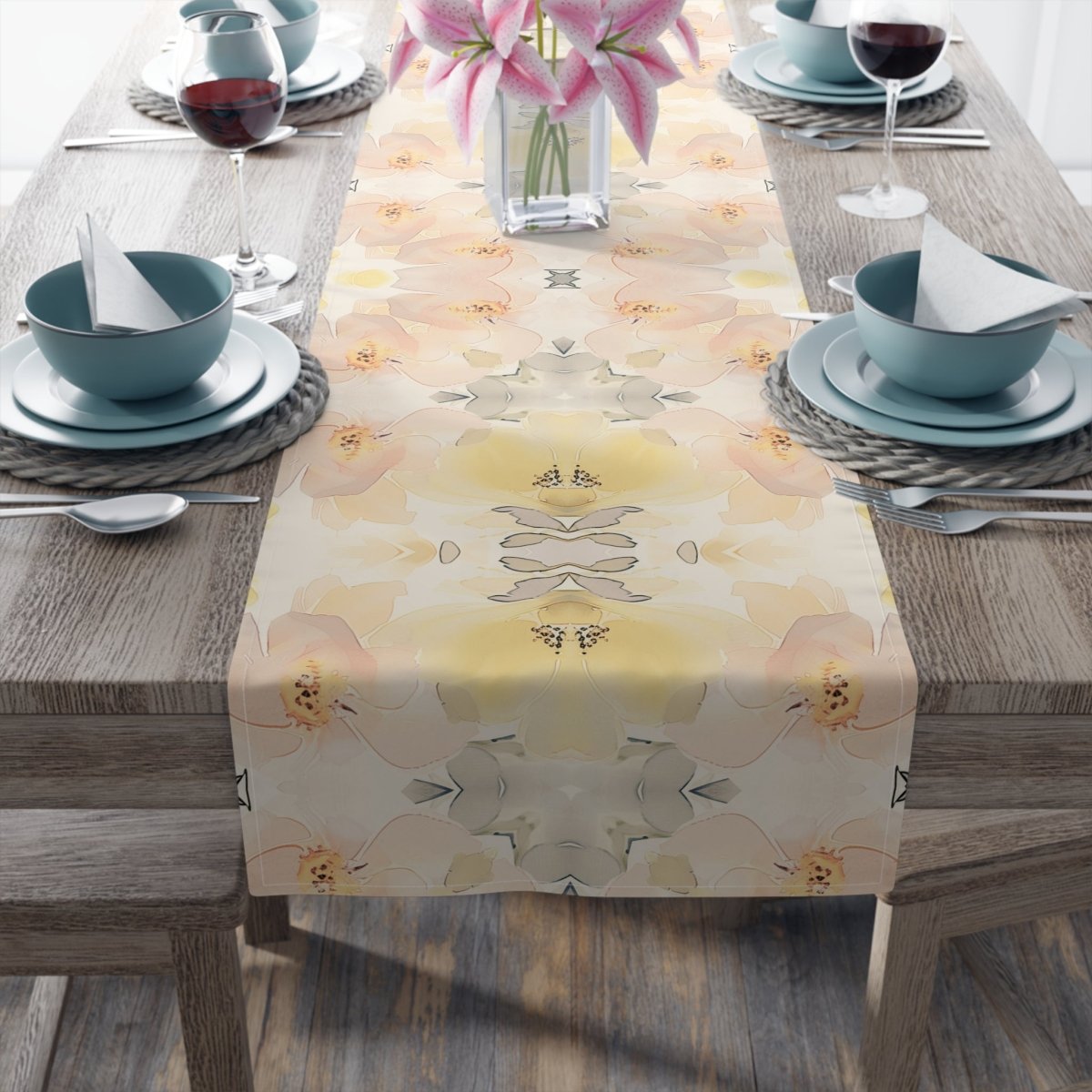 Daisy Bloom | Table Runner - Table Runner - Piccolo Fiore Prints