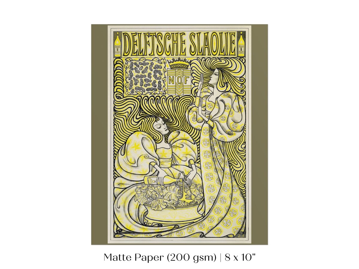 Delft Salad Oil | P703 - Single Art Prints - Piccolo Fiore Prints