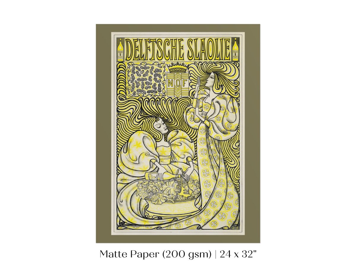 Delft Salad Oil | P703 - Single Art Prints - Piccolo Fiore Prints