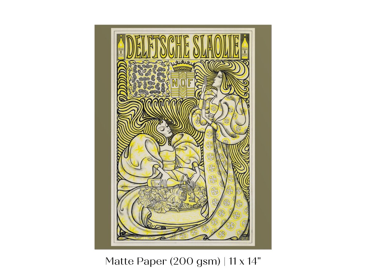 Delft Salad Oil | P703 - Single Art Prints - Piccolo Fiore Prints
