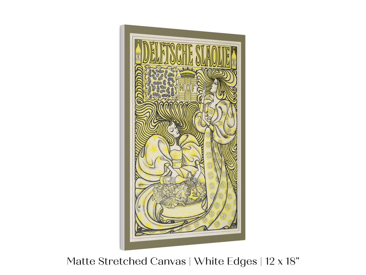 Delft Salad Oil | P703 - Single Art Prints - Piccolo Fiore Prints