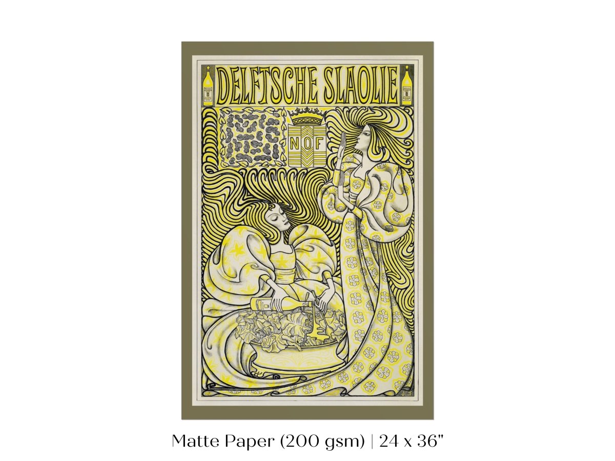 Delft Salad Oil | P703 - Single Art Prints - Piccolo Fiore Prints