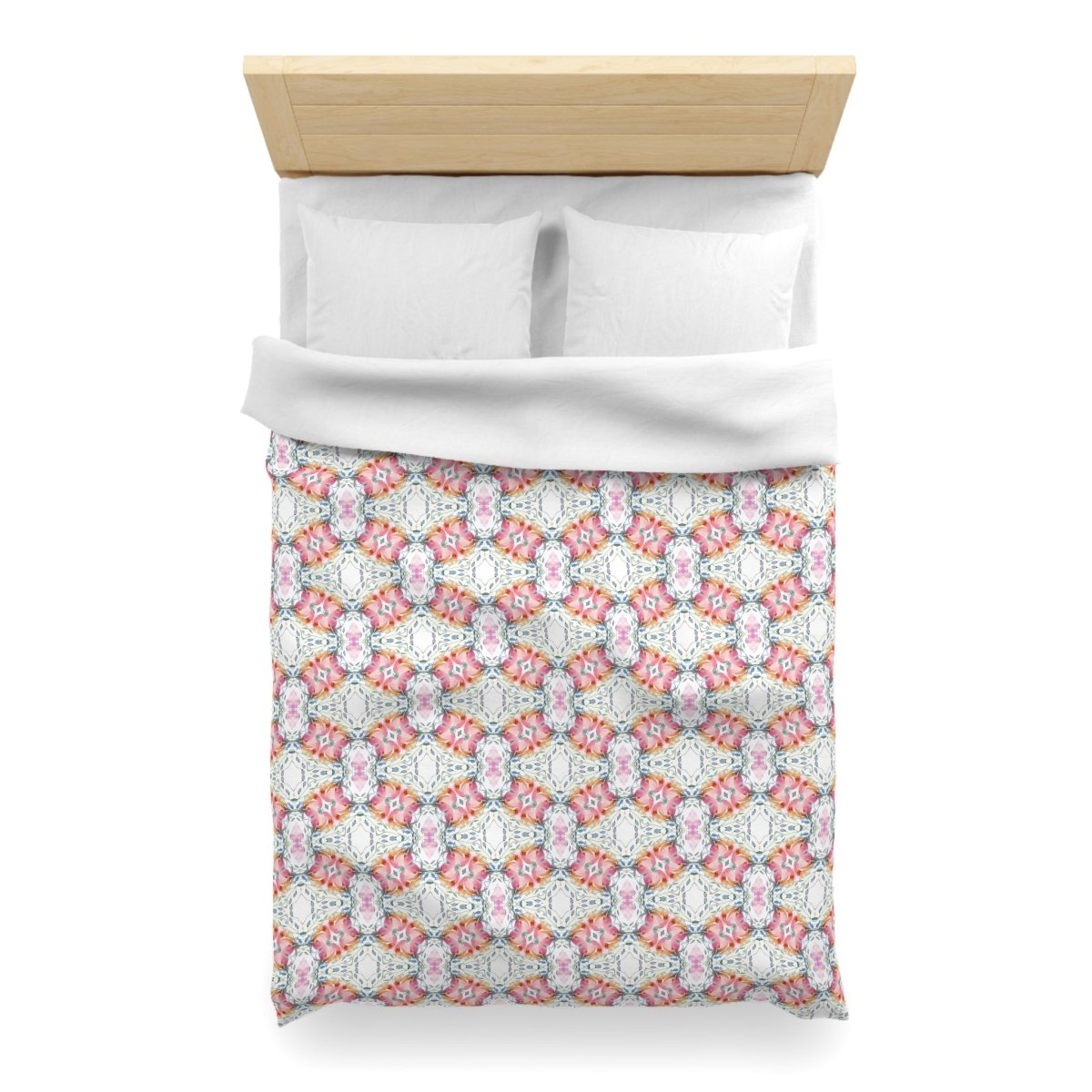 Delicate Diamond Bloom | Microfibre Duvet Cover - Microfibre Duvet Cover - Piccolo Fiore Prints