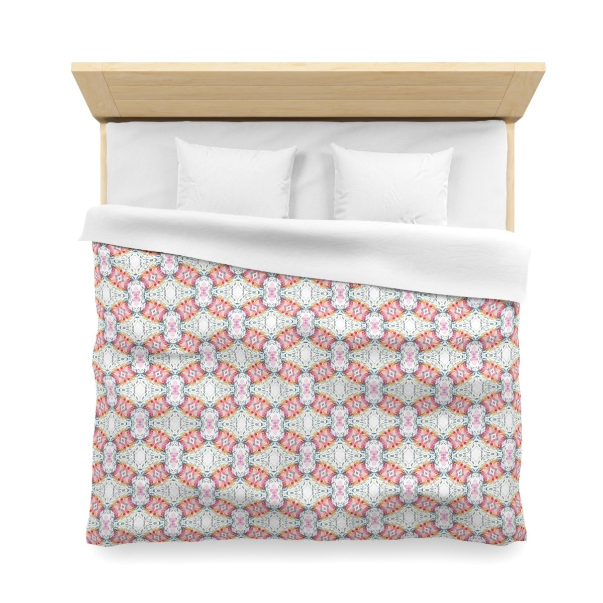Delicate Diamond Bloom | Microfibre Duvet Cover - Microfibre Duvet Cover - Piccolo Fiore Prints