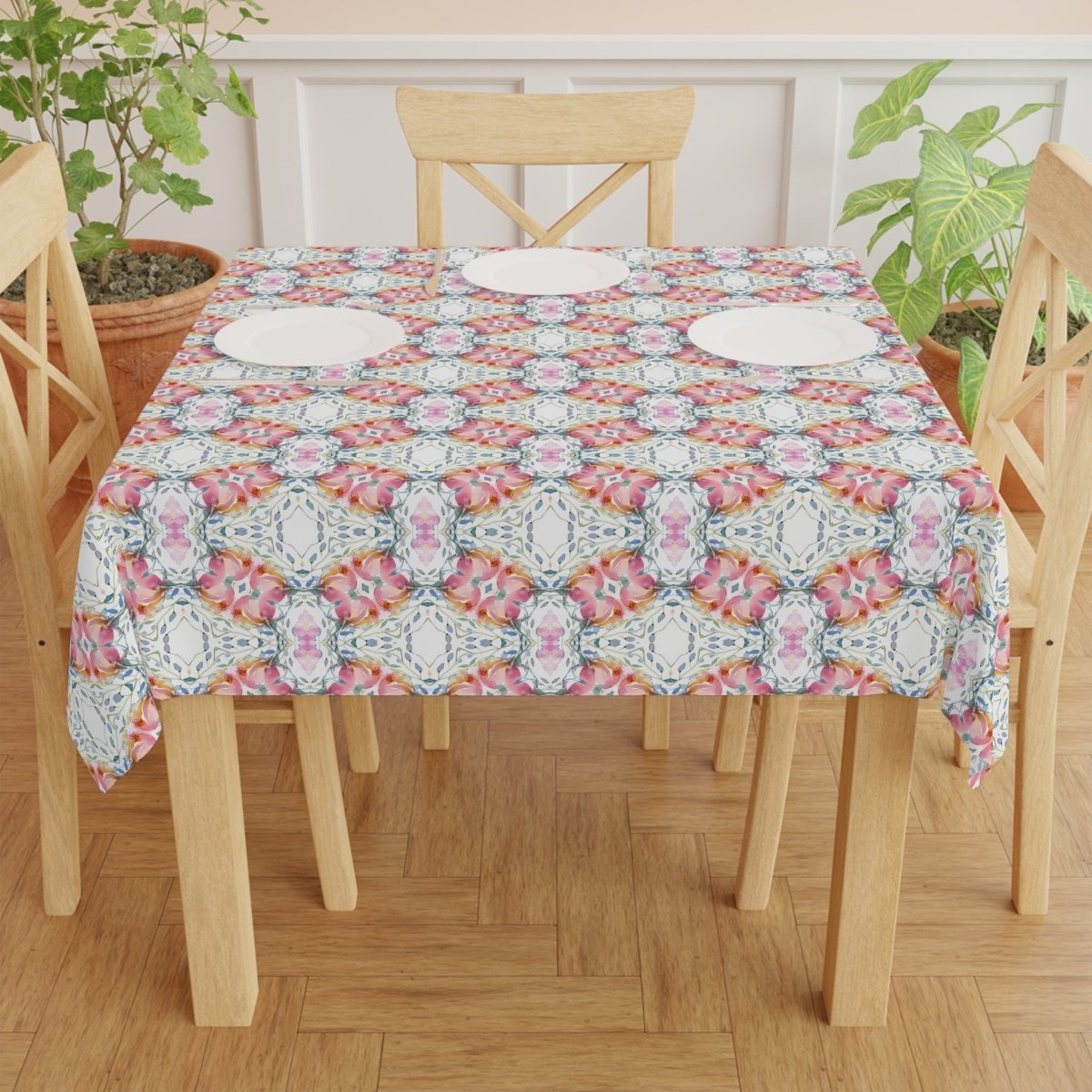 Delicate Diamond Bloom | Tablecloth - Tablecloth - Piccolo Fiore Prints