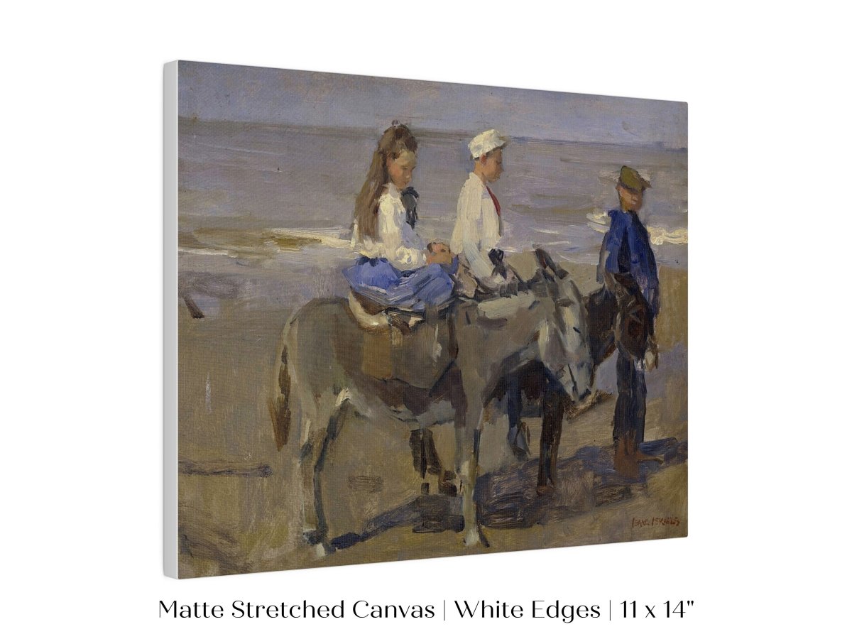 Donkey Ride | P423 - Single Art Prints - Piccolo Fiore Prints