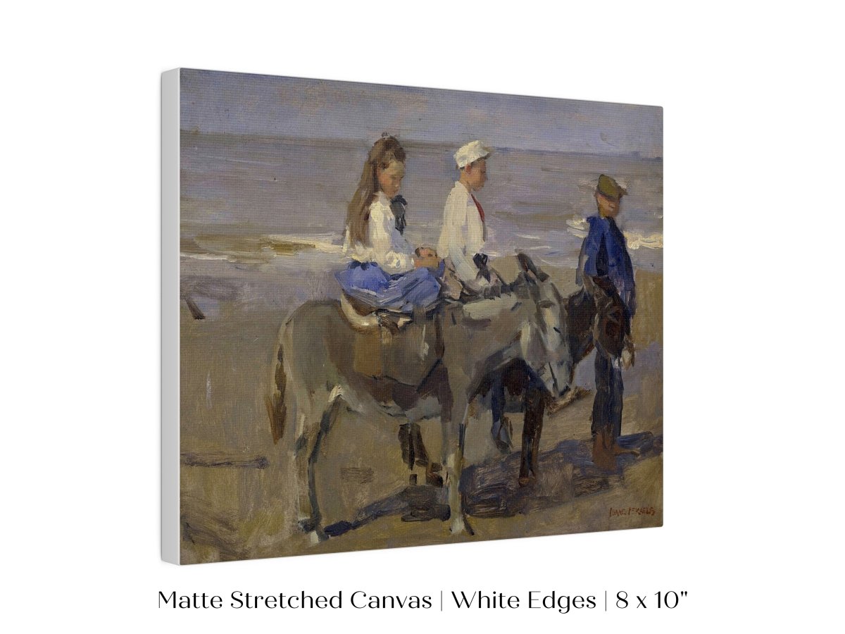 Donkey Ride | P423 - Single Art Prints - Piccolo Fiore Prints