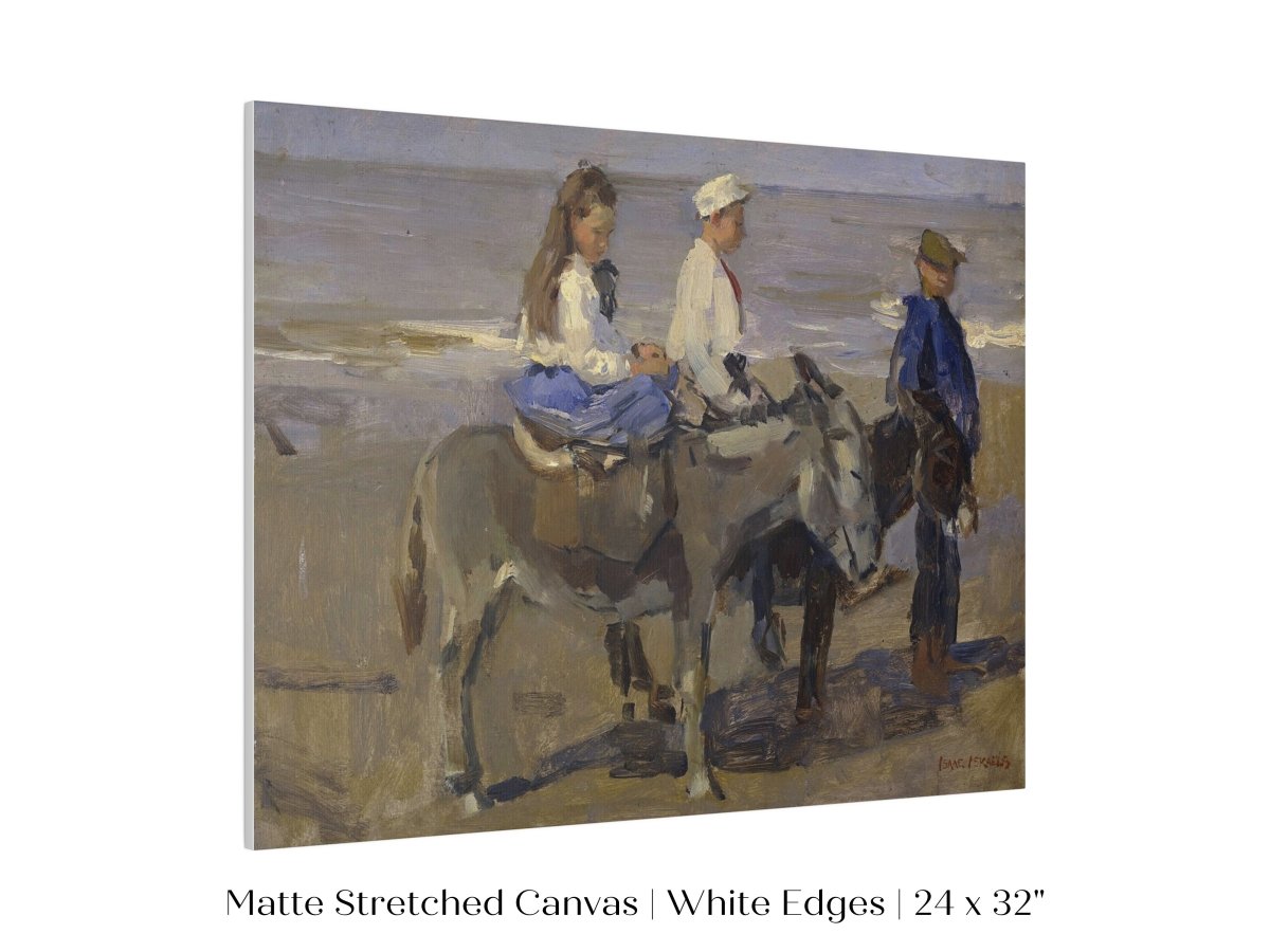 Donkey Ride | P423 - Single Art Prints - Piccolo Fiore Prints