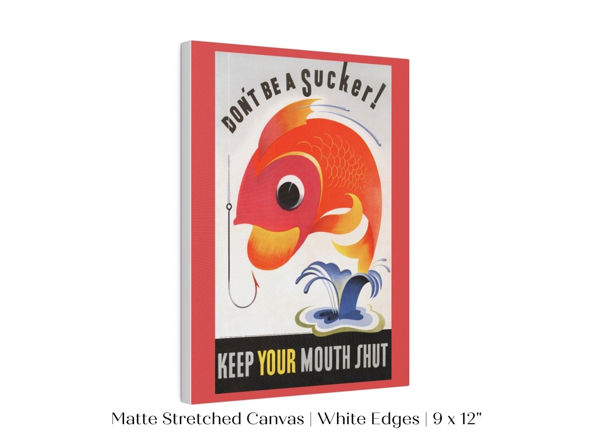 Don't be a Sucker! | P707 - Single Art Prints - Piccolo Fiore Prints