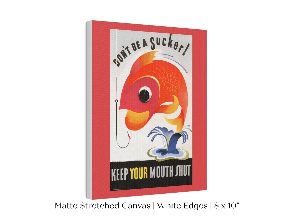 Don't be a Sucker! | P707 - Single Art Prints - Piccolo Fiore Prints