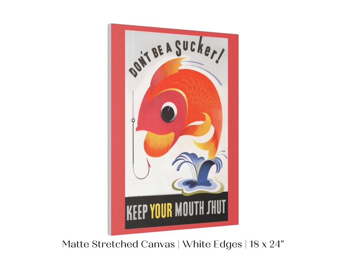 Don't be a Sucker! | P707 - Single Art Prints - Piccolo Fiore Prints