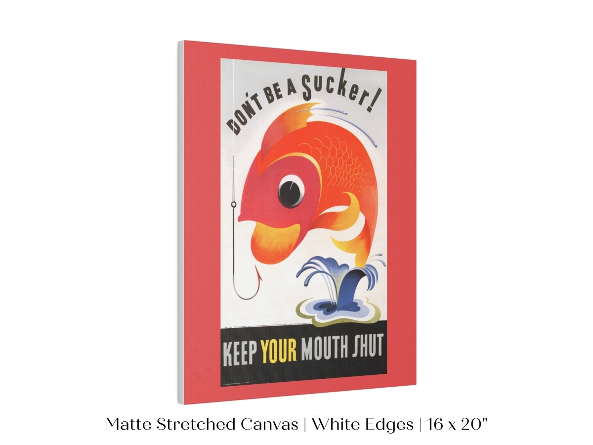 Don't be a Sucker! | P707 - Single Art Prints - Piccolo Fiore Prints