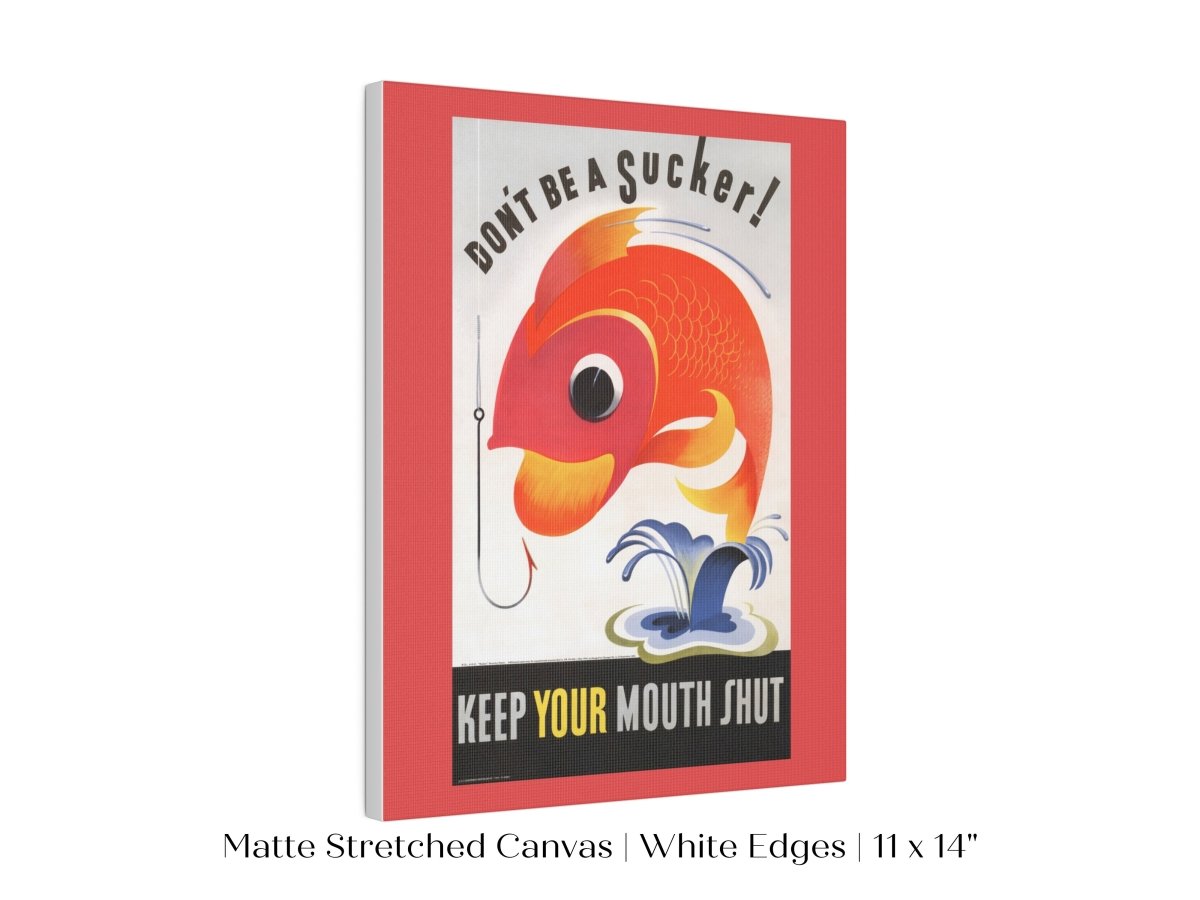 Don't be a Sucker! | P707 - Single Art Prints - Piccolo Fiore Prints