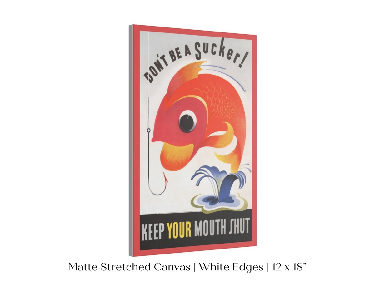 Don't be a Sucker! | P707 - Single Art Prints - Piccolo Fiore Prints