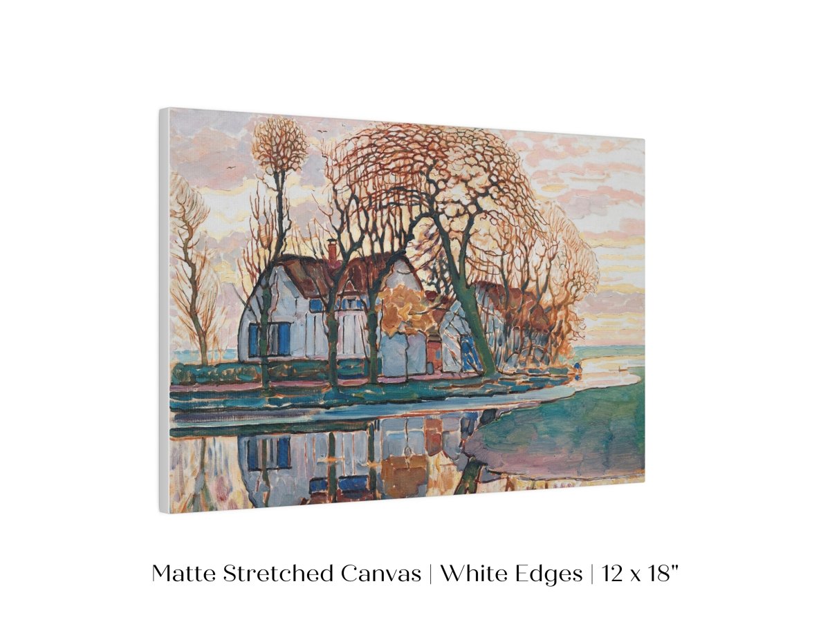 Dutch Farmhouse | P248 - Single Art Prints - Piccolo Fiore Prints