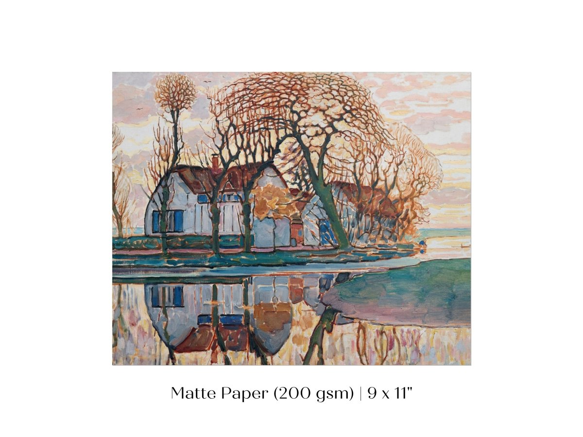 Dutch Farmhouse | P248 - Single Art Prints - Piccolo Fiore Prints