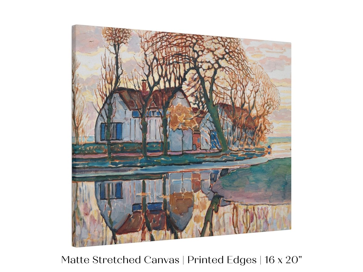 Dutch Farmhouse | P248 - Single Art Prints - Piccolo Fiore Prints