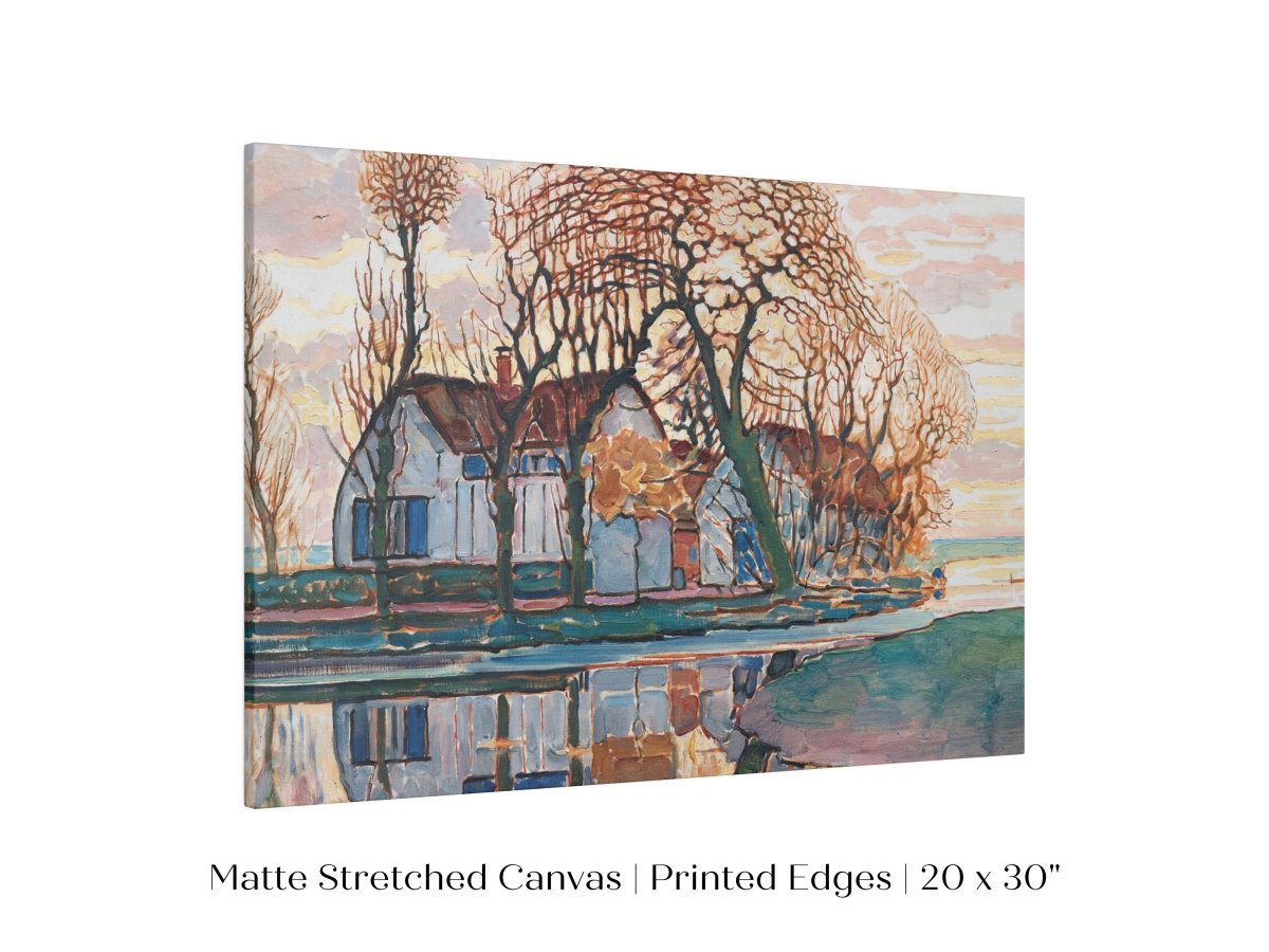 Dutch Farmhouse | P248 - Single Art Prints - Piccolo Fiore Prints