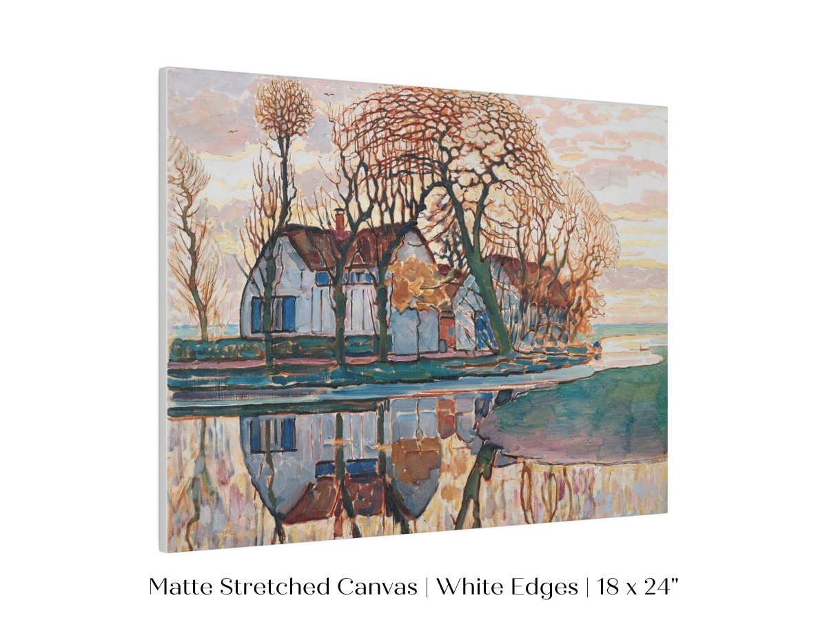 Dutch Farmhouse | P248 - Single Art Prints - Piccolo Fiore Prints