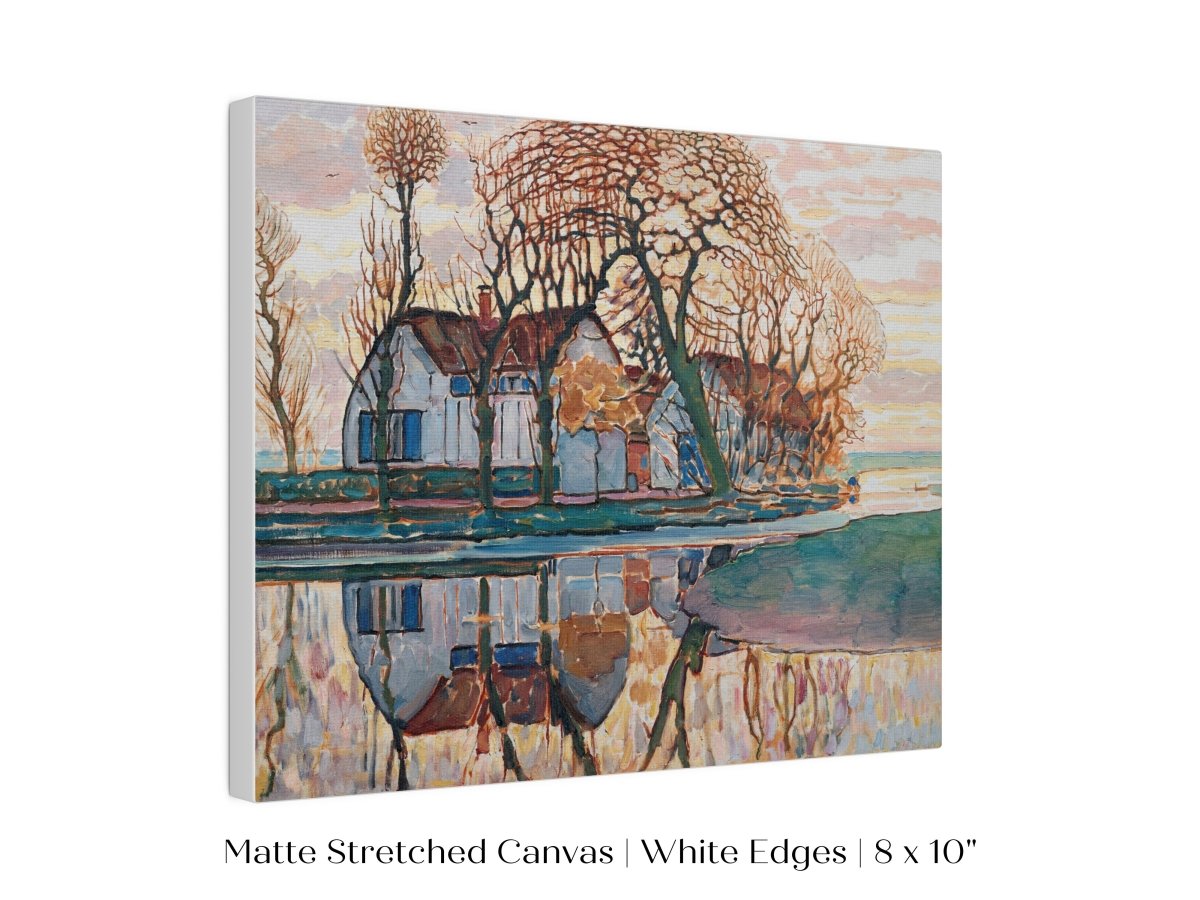 Dutch Farmhouse | P248 - Single Art Prints - Piccolo Fiore Prints