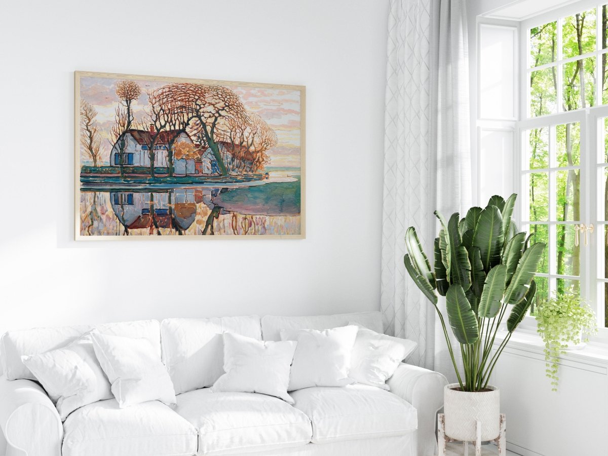 Dutch Farmhouse | P248 - Single Art Prints - Piccolo Fiore Prints