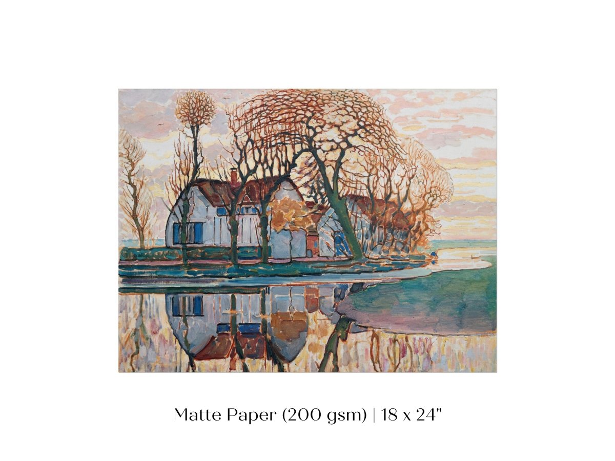 Dutch Farmhouse | P248 - Single Art Prints - Piccolo Fiore Prints