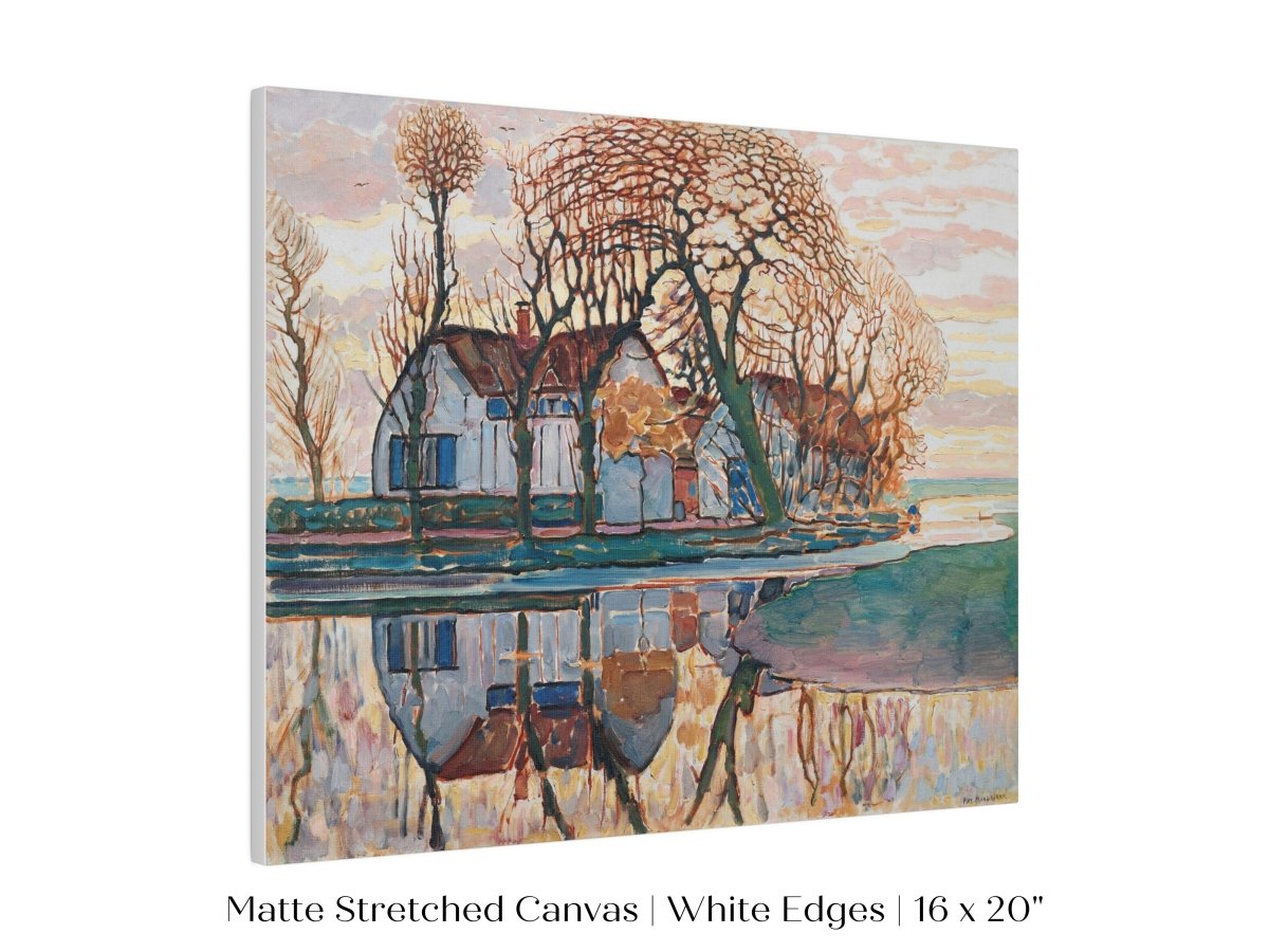Dutch Farmhouse | P248 - Single Art Prints - Piccolo Fiore Prints